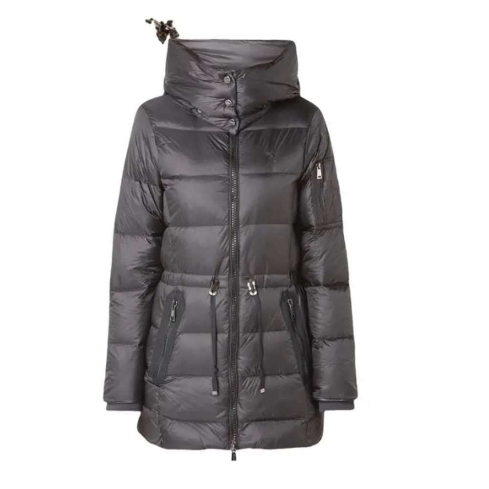 Polo Ralph Lauren Puffer Coat Down Filled Gunmetal Grey Med